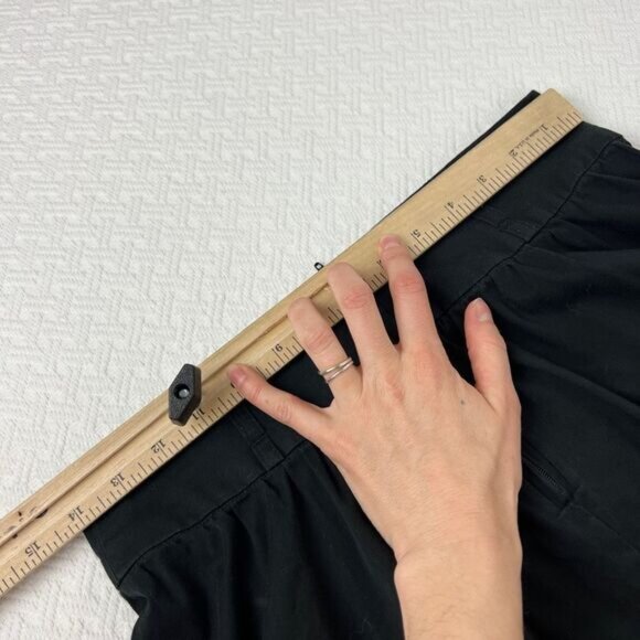 Dynamite Women's Medium Y2K Black High Waisted Knee Length Tennis Skirt Lounge - Picture 9 of 10